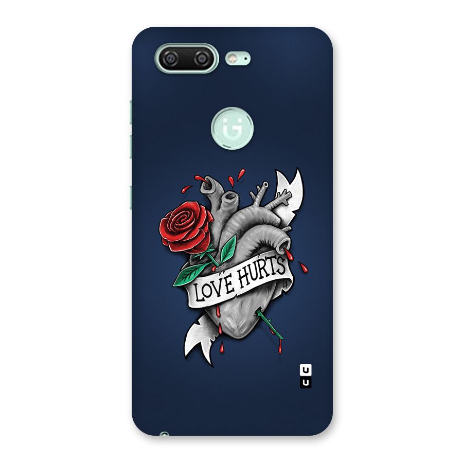 Love Hurts Back Case for Gionee S10