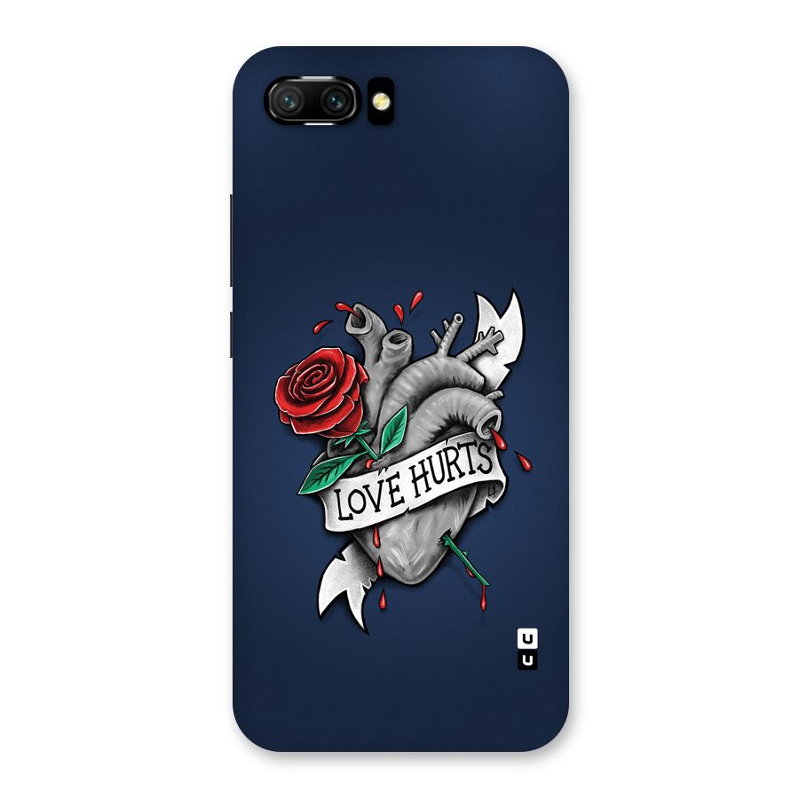 Love Hurts Back Case for Honor 10