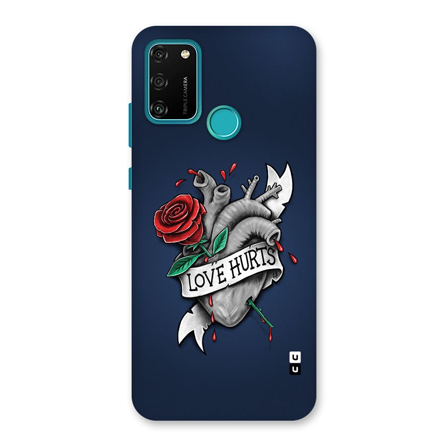 Love Hurts Back Case for Honor 9A