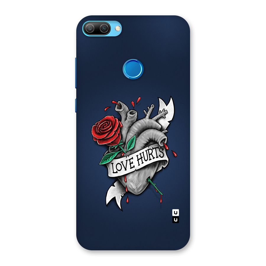 Love Hurts Back Case for Honor 9N