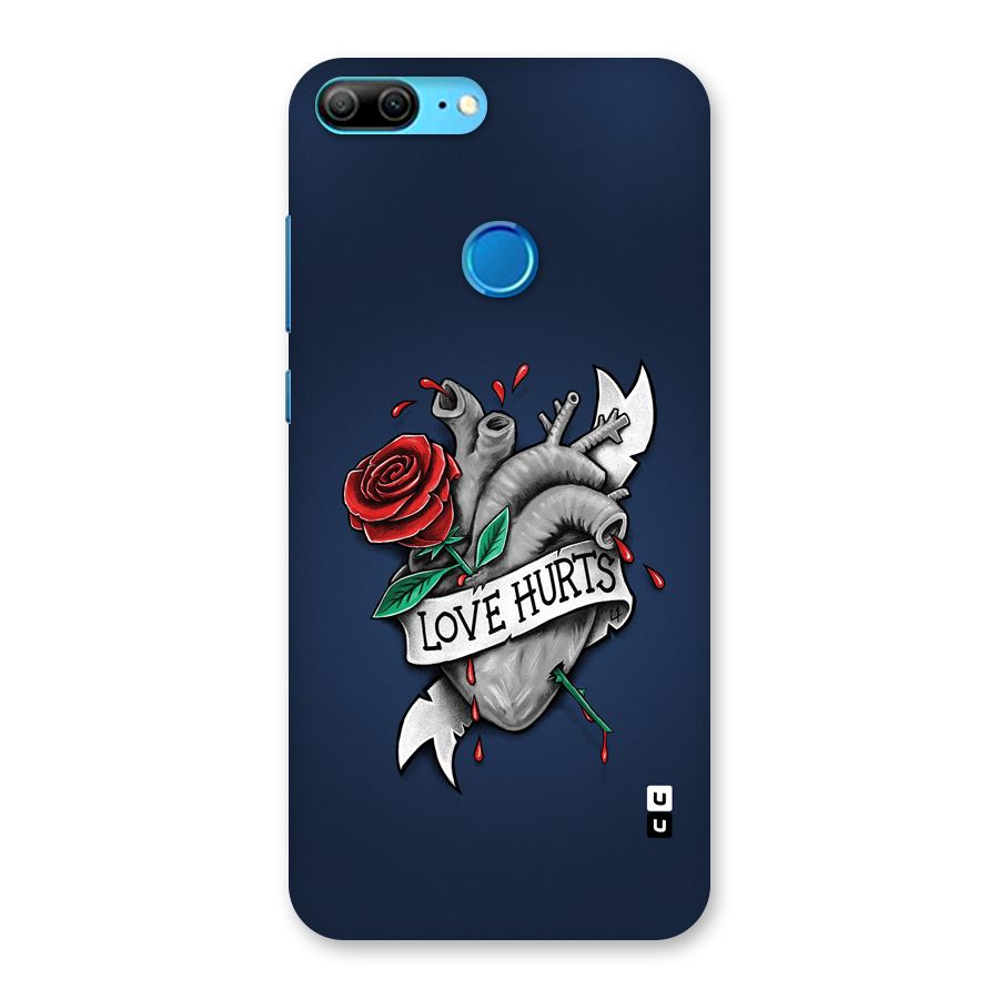 Love Hurts Back Case for Honor 9 Lite