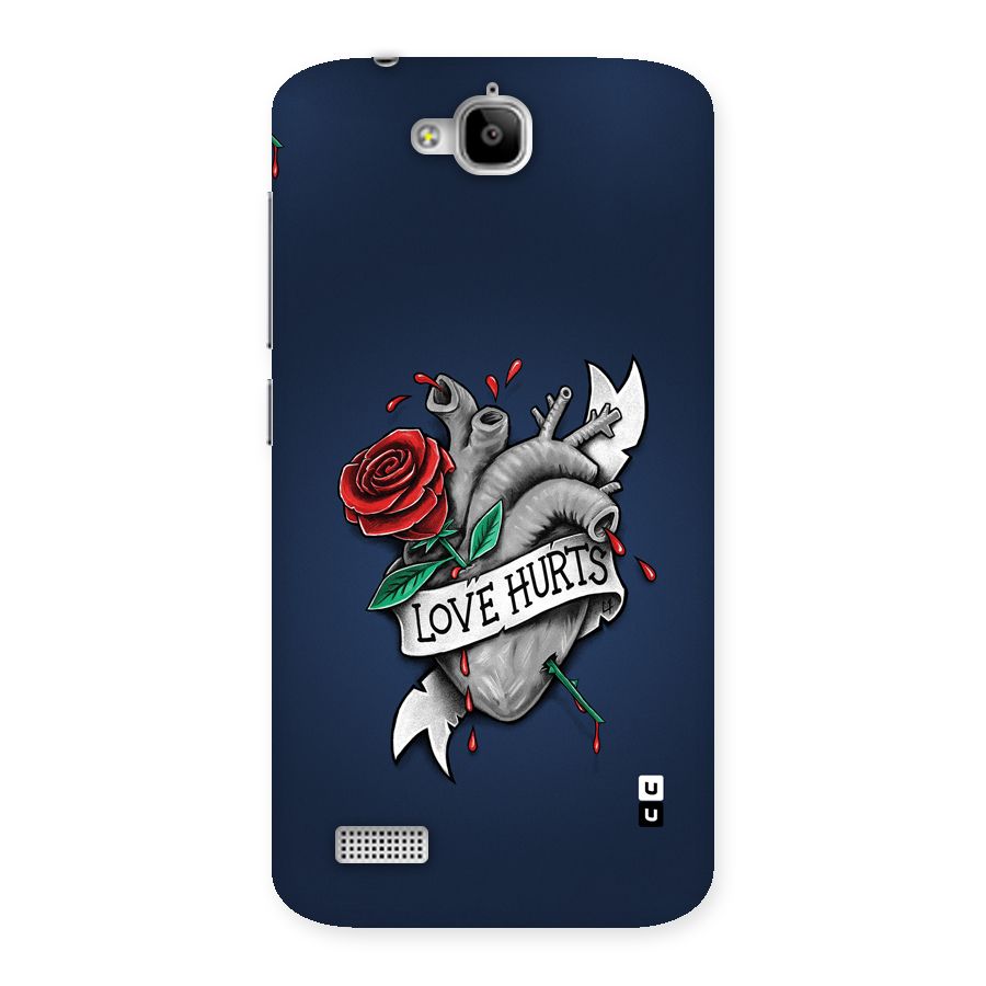 Love Hurts Back Case for Honor Holly