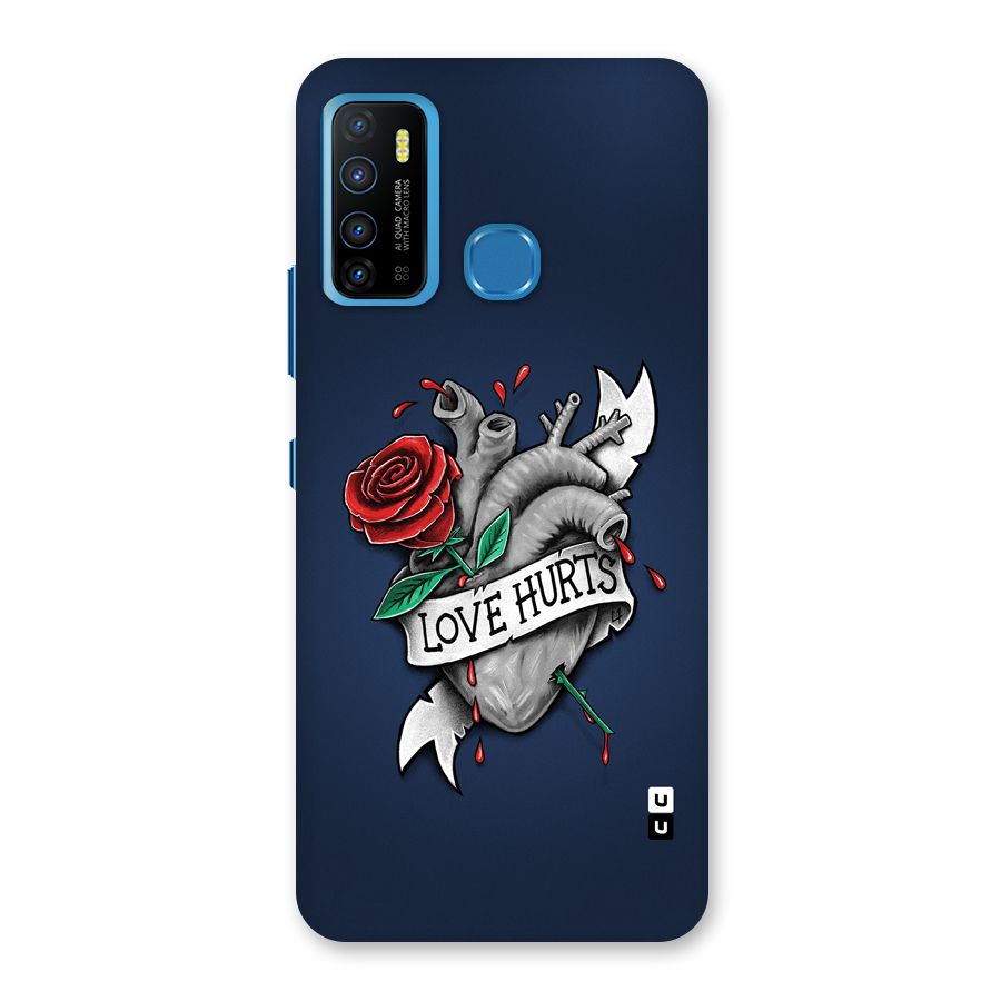 Love Hurts Back Case for Infinix Hot 9