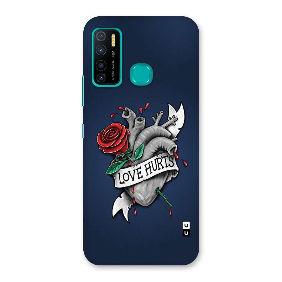 Love Hurts Back Case for Infinix Hot 9 Pro