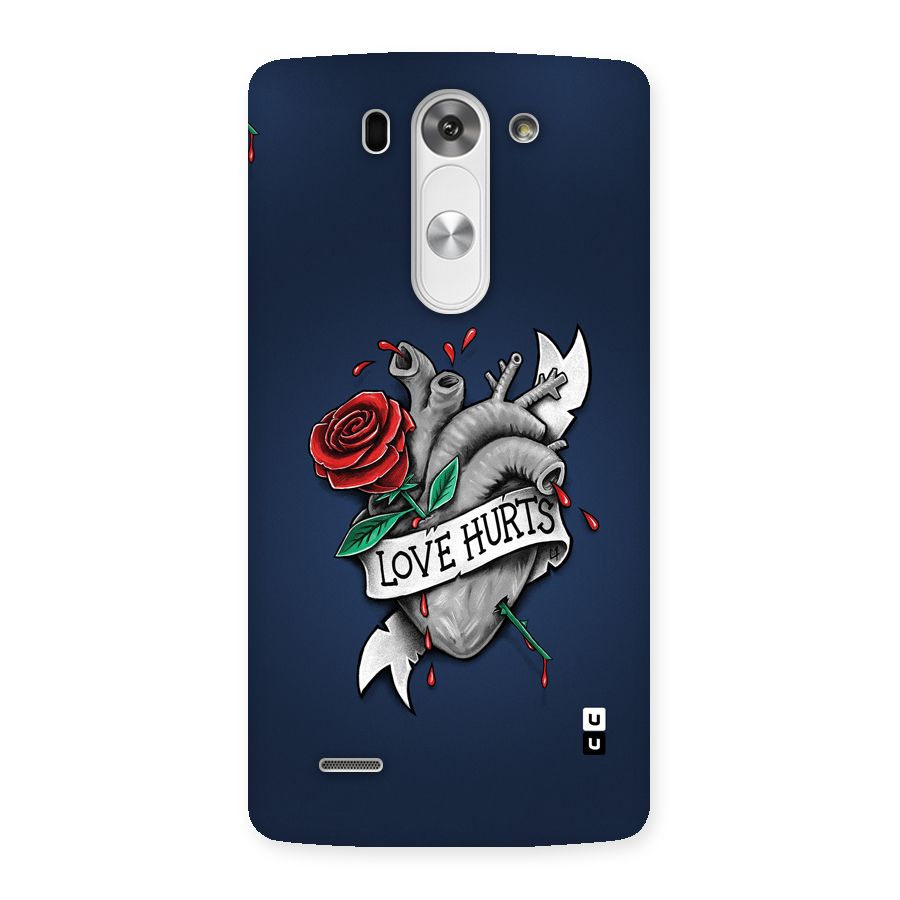 Love Hurts Back Case for LG G3 Mini