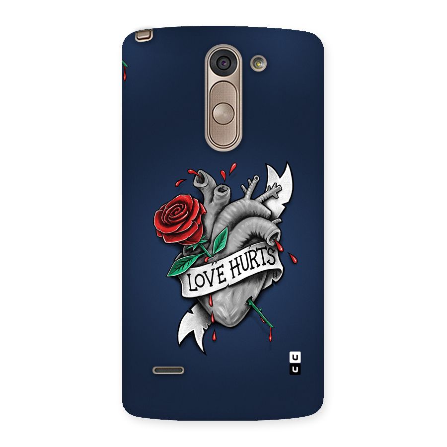 Love Hurts Back Case for LG G3 Stylus