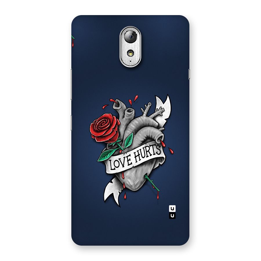 Love Hurts Back Case for Lenovo Vibe P1M