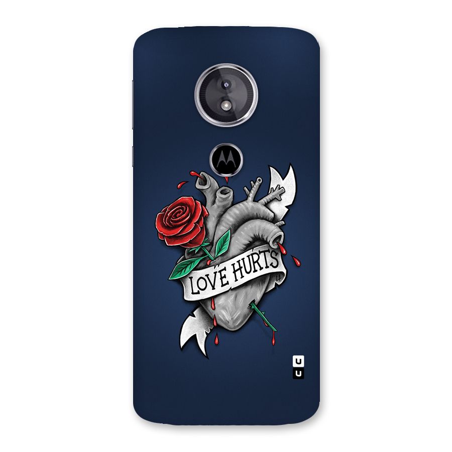 Love Hurts Back Case for Moto E5