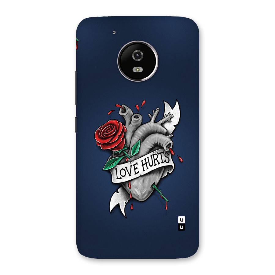 Love Hurts Back Case for Moto G5