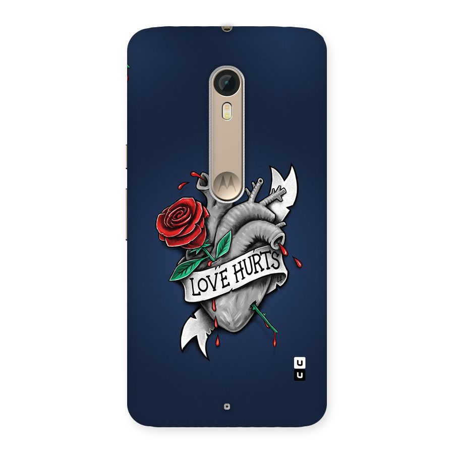 Love Hurts Back Case for Moto X Style
