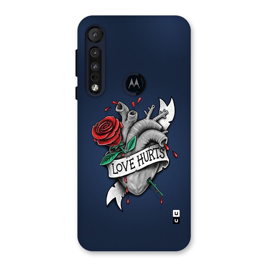 Love Hurts Back Case for Motorola One Macro