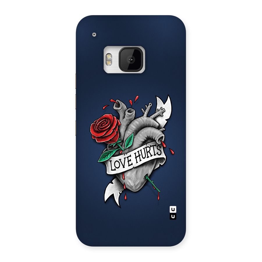Love Hurts Back Case for One M9