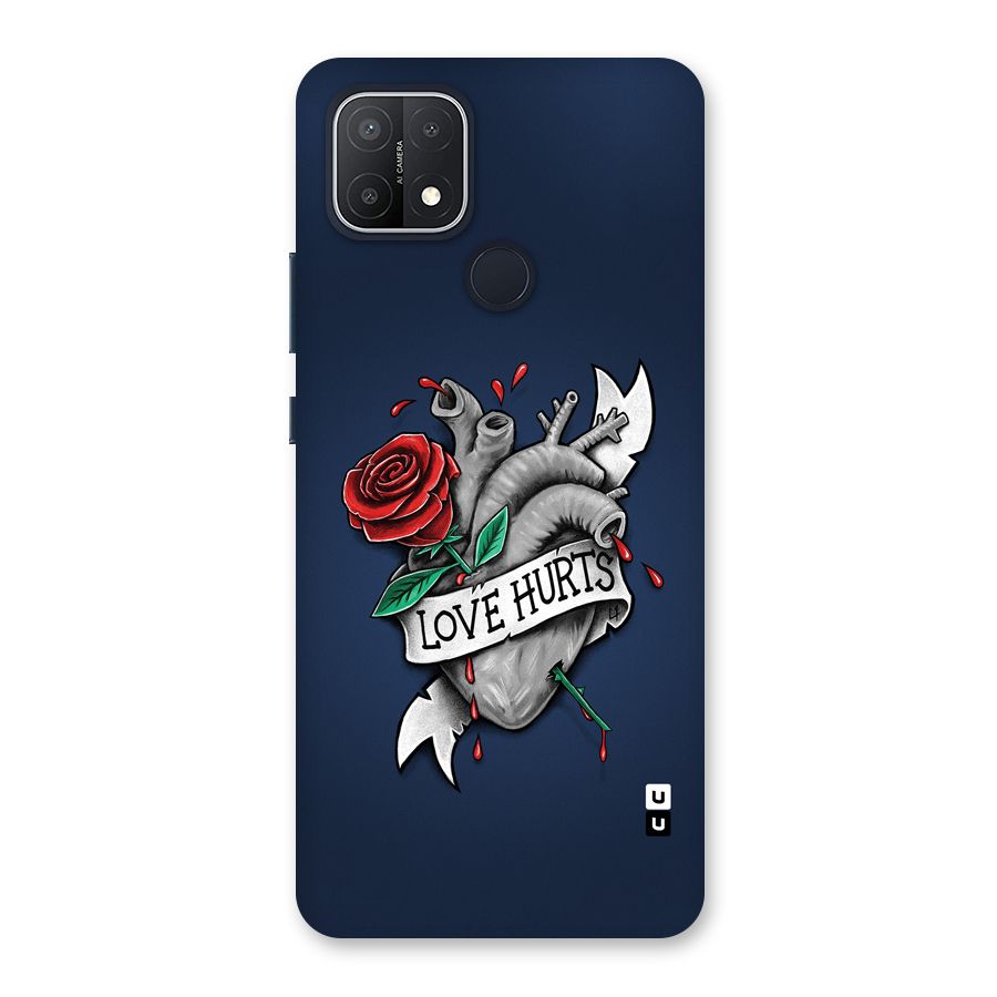 Love Hurts Back Case for Oppo A15