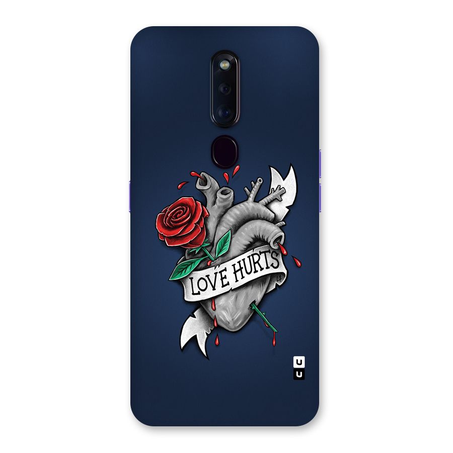 Love Hurts Back Case for Oppo F11 Pro