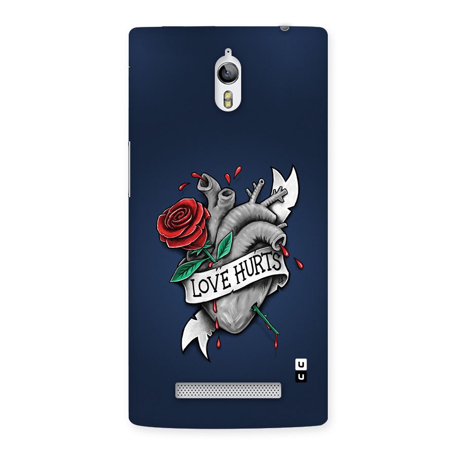 Love Hurts Back Case for Oppo Find 7