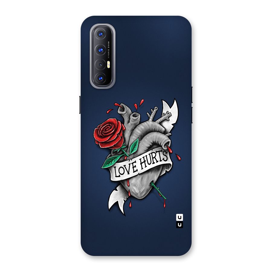 Love Hurts Back Case for Oppo Reno3 Pro