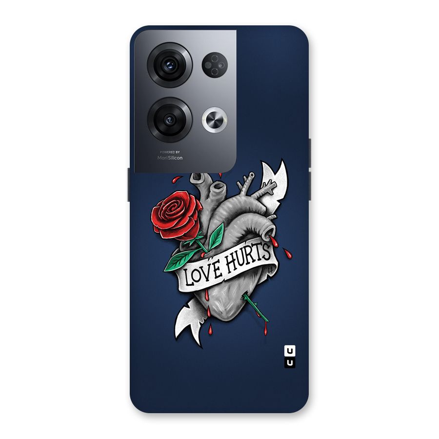 Love Hurts Back Case for Oppo Reno8 Pro 5G