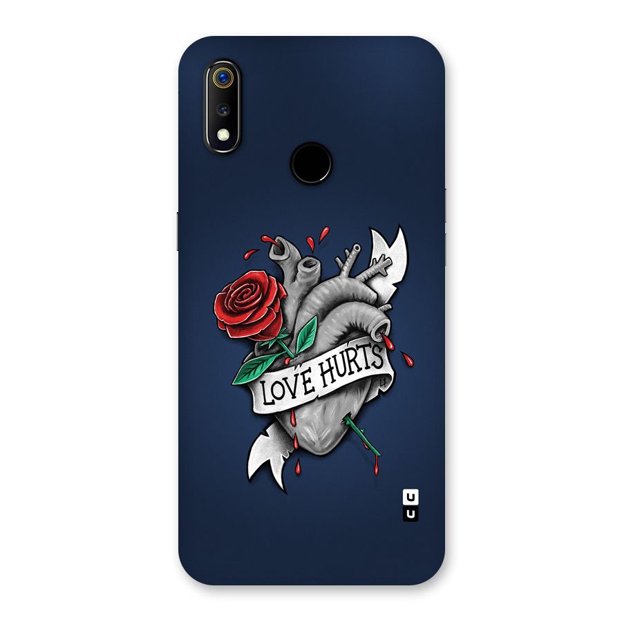 Love Hurts Back Case for Realme 3