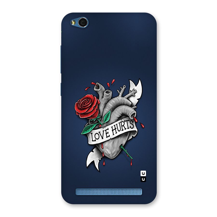 Love Hurts Back Case for Redmi 5A