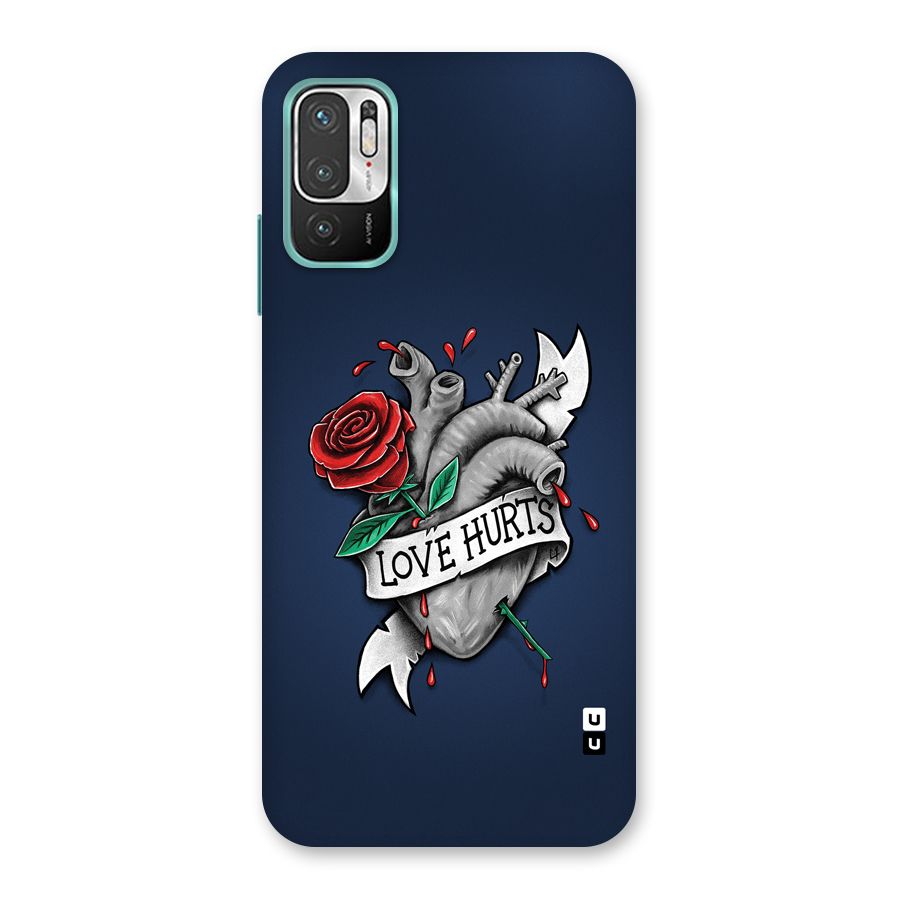 Love Hurts Back Case for Redmi Note 10T 5G