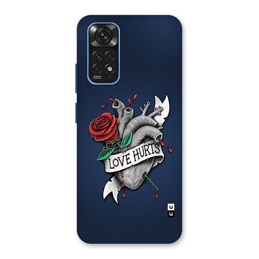 Love Hurts Back Case for Redmi Note 11S