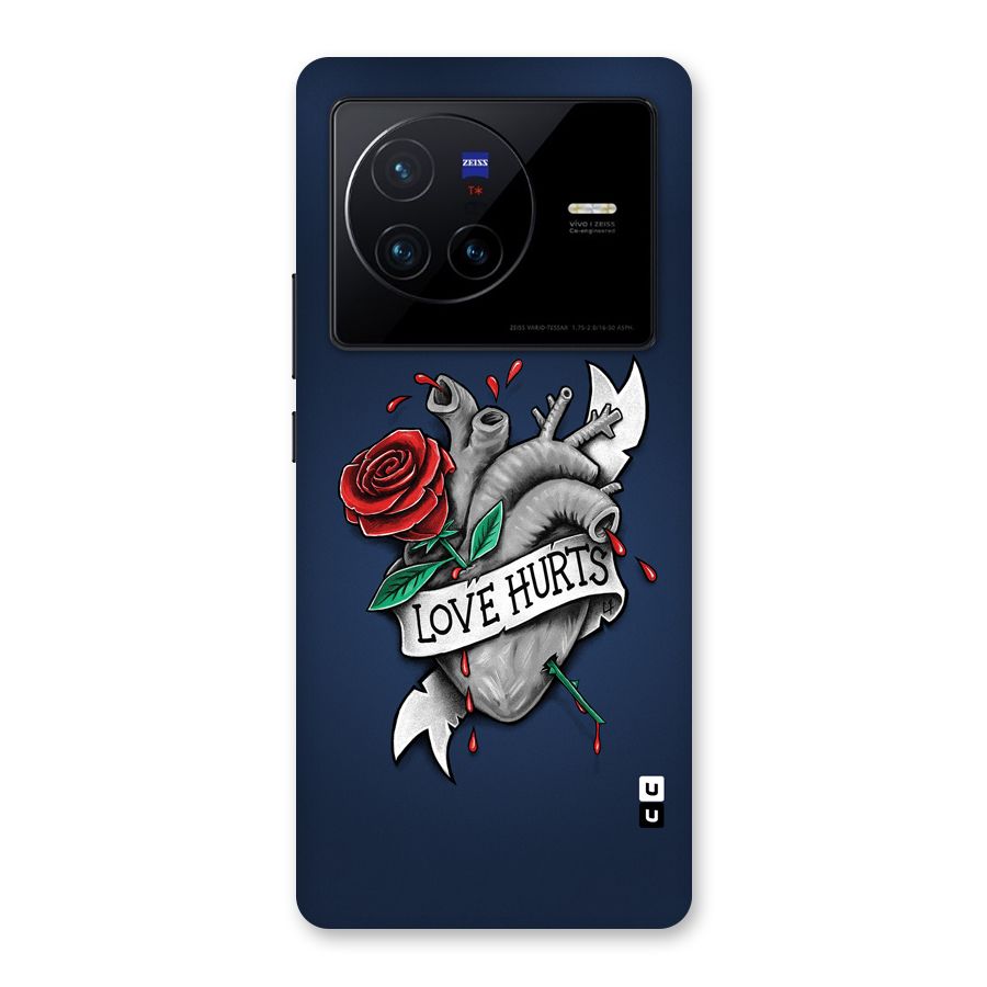 Love Hurts Back Case for Vivo X80