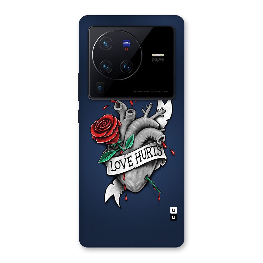 Love Hurts Back Case for Vivo X80 Pro
