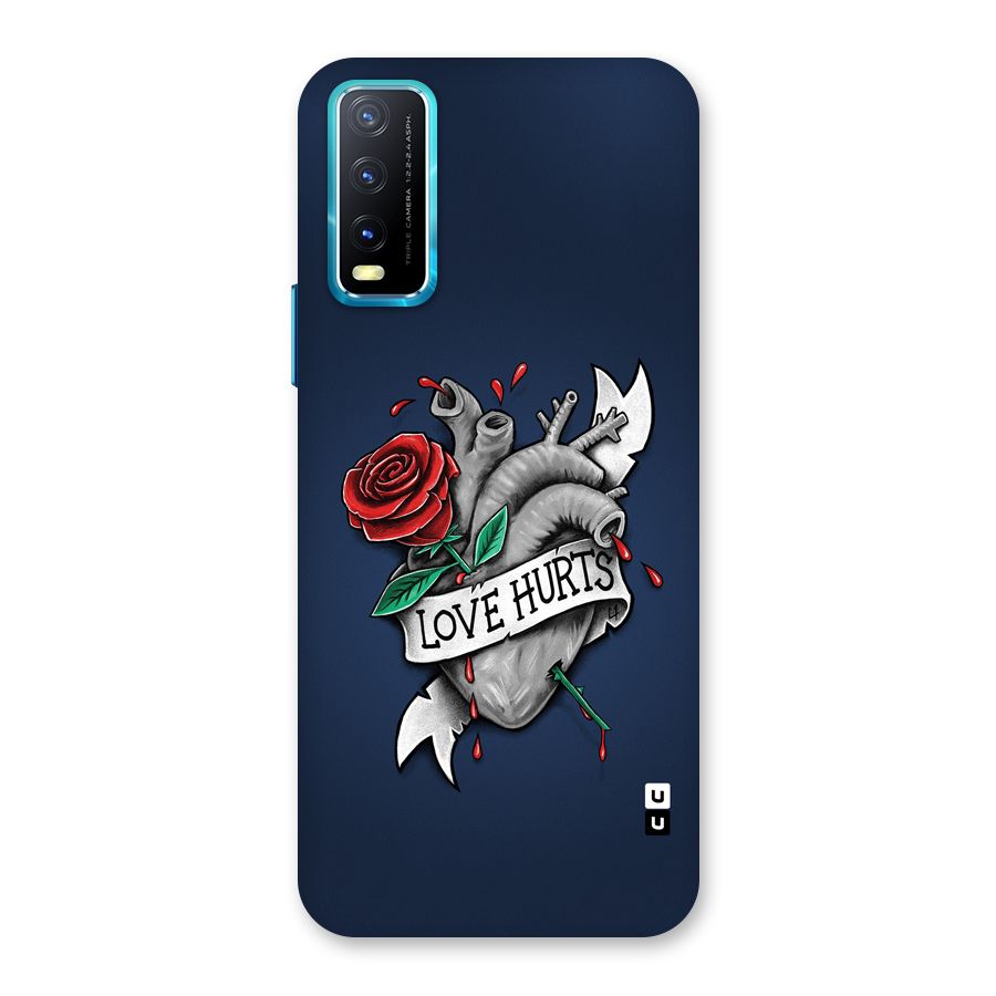 Love Hurts Back Case for Vivo Y20A