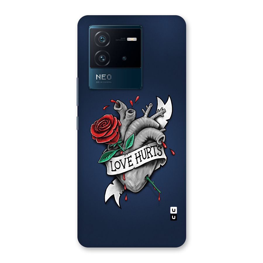 Love Hurts Back Case for Vivo iQOO Neo 6 5G