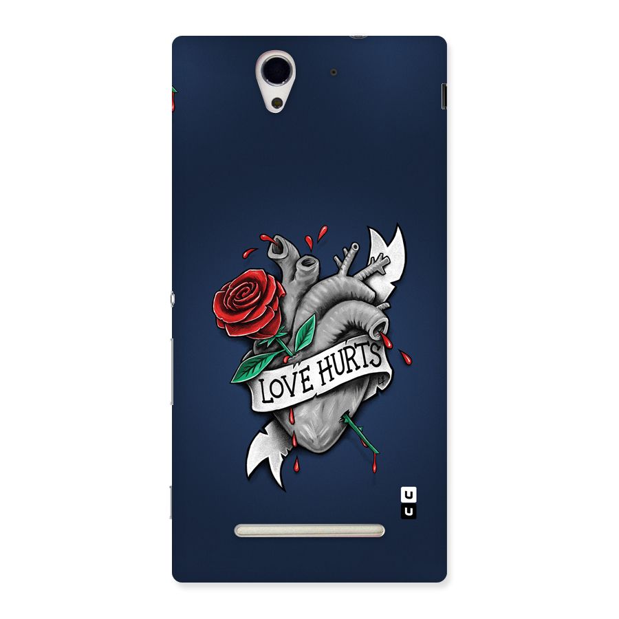 Love Hurts Back Case for Xperia C3