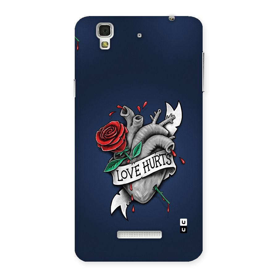 Love Hurts Back Case for Yureka