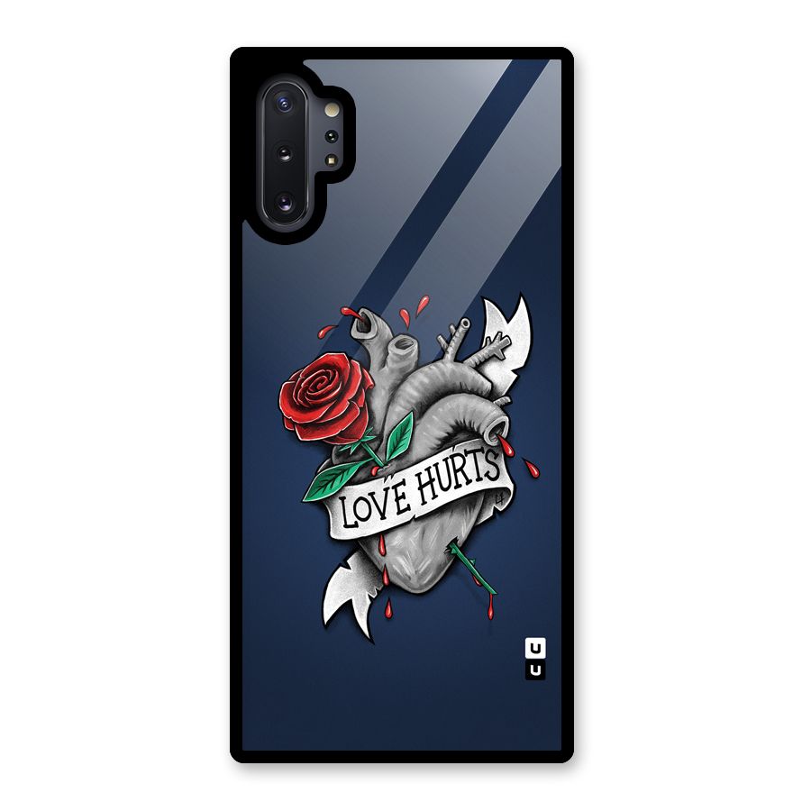 Love Hurts Glass Back Case for Galaxy Note 10 Plus