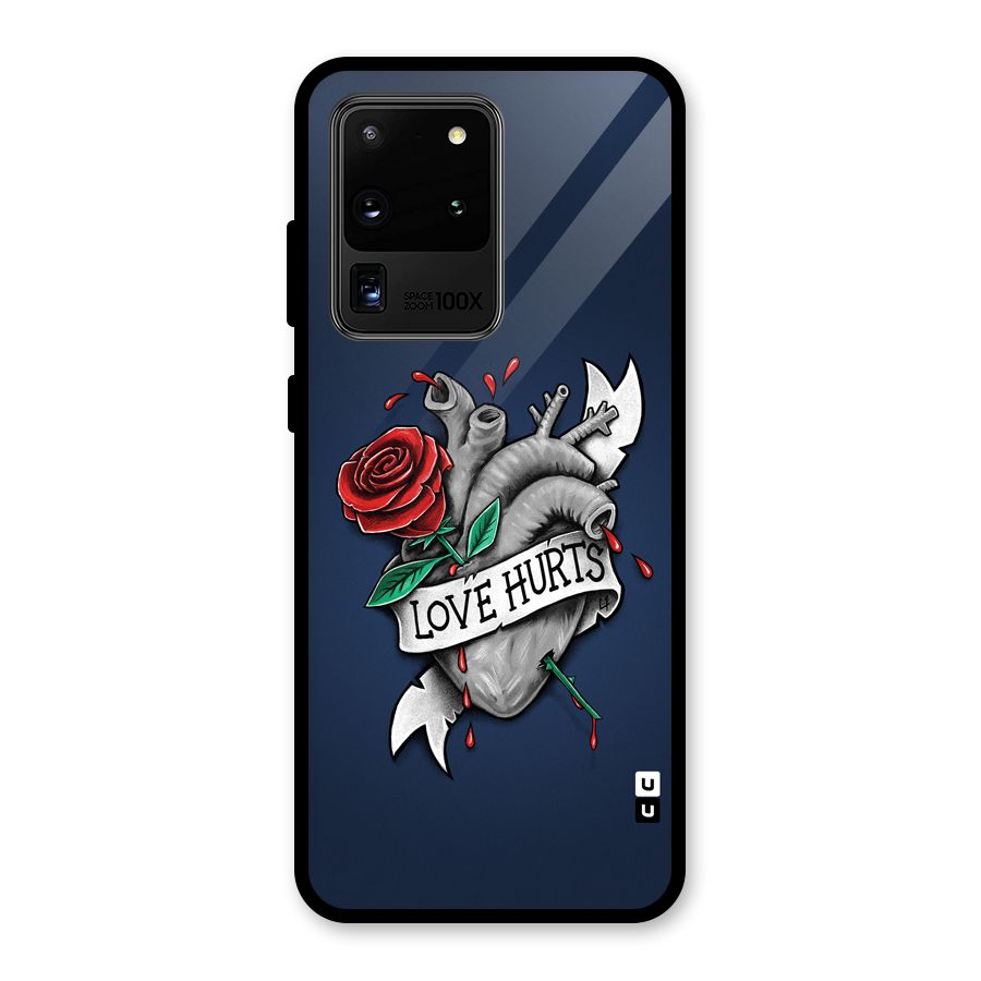 Love Hurts Glass Back Case for Galaxy S20 Ultra