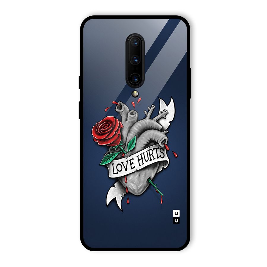 Love Hurts Glass Back Case for OnePlus 7 Pro