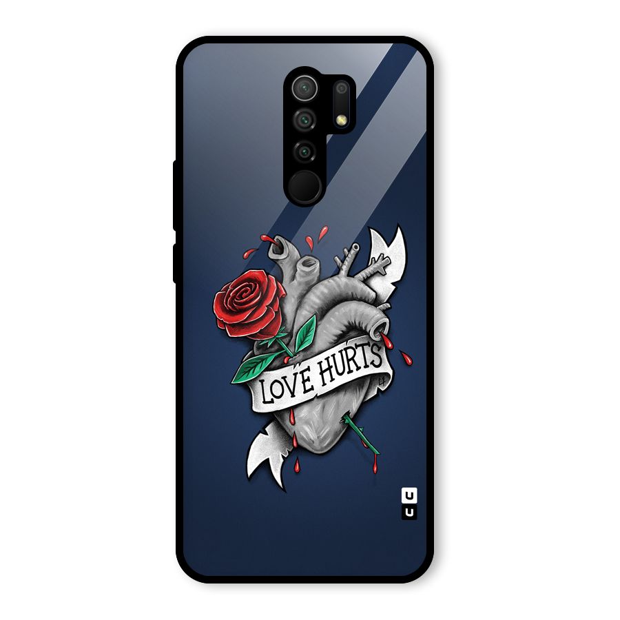 Love Hurts Glass Back Case for Poco M2