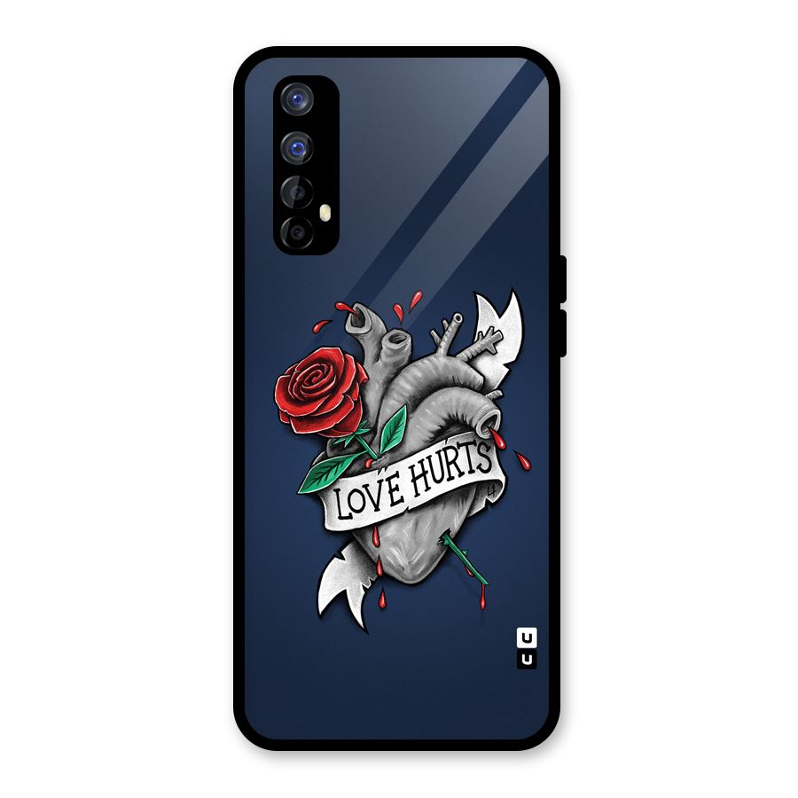 Love Hurts Glass Back Case for Realme 7