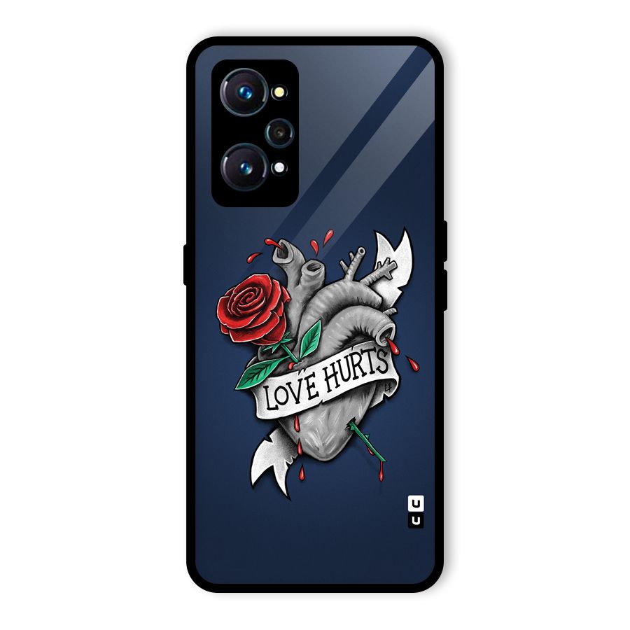 Love Hurts Glass Back Case for Realme GT Neo2