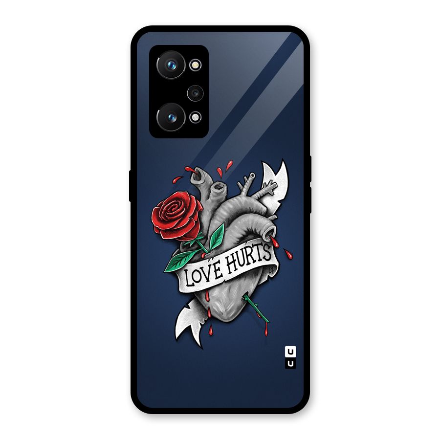 Love Hurts Glass Back Case for Realme GT Neo 3T