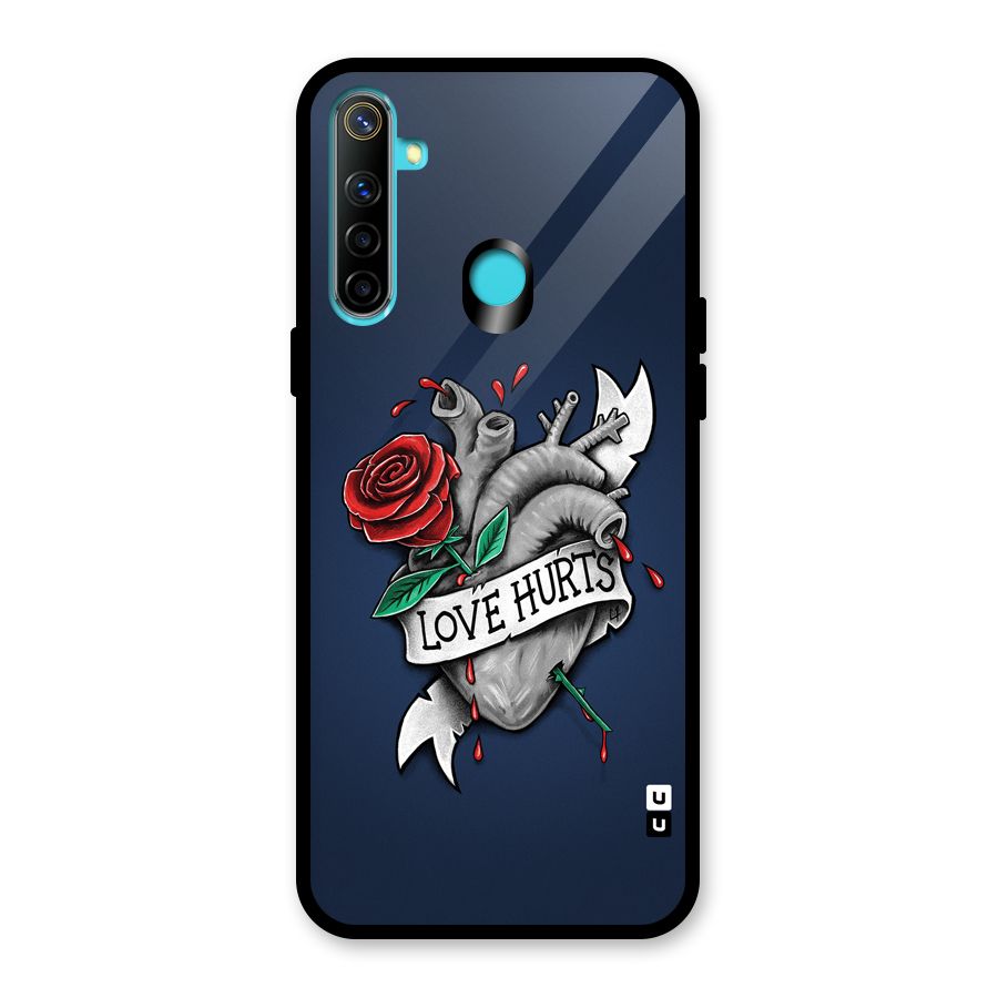 Love Hurts Glass Back Case for Realme Narzo 10