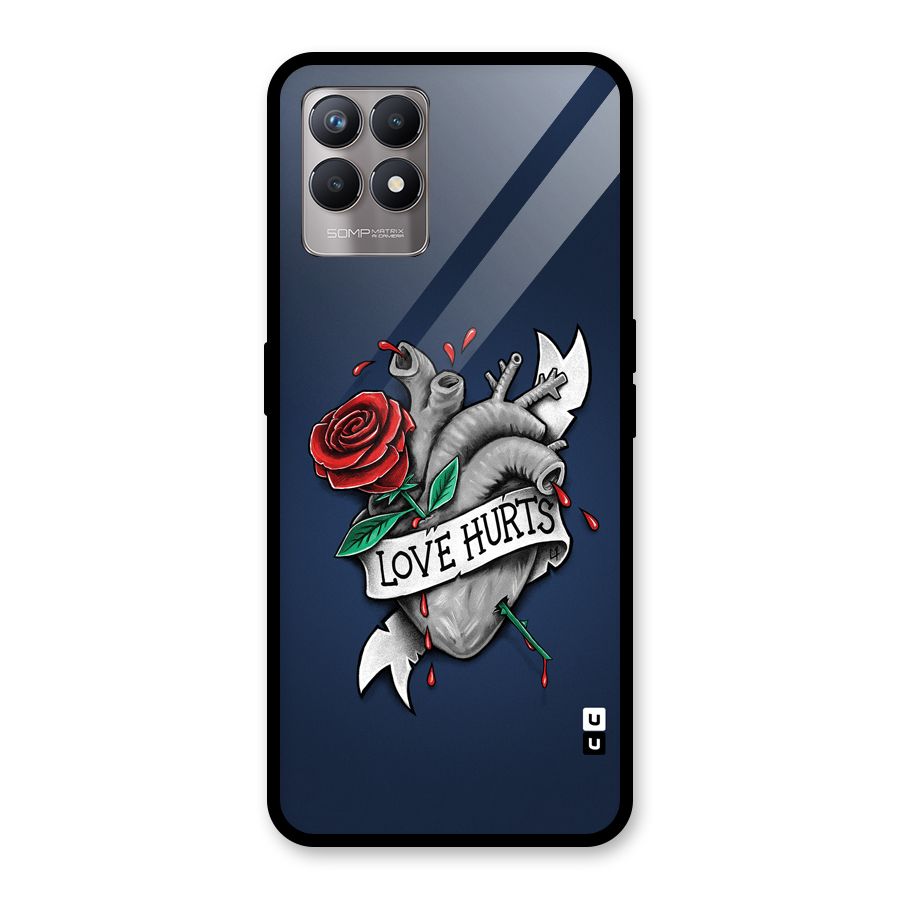 Love Hurts Glass Back Case for Realme Narzo 50