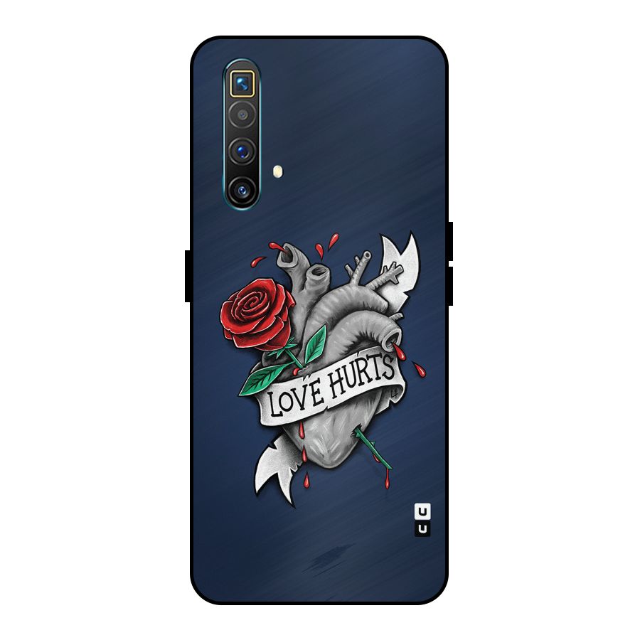 Love Hurts Metal Back Case for Realme X3
