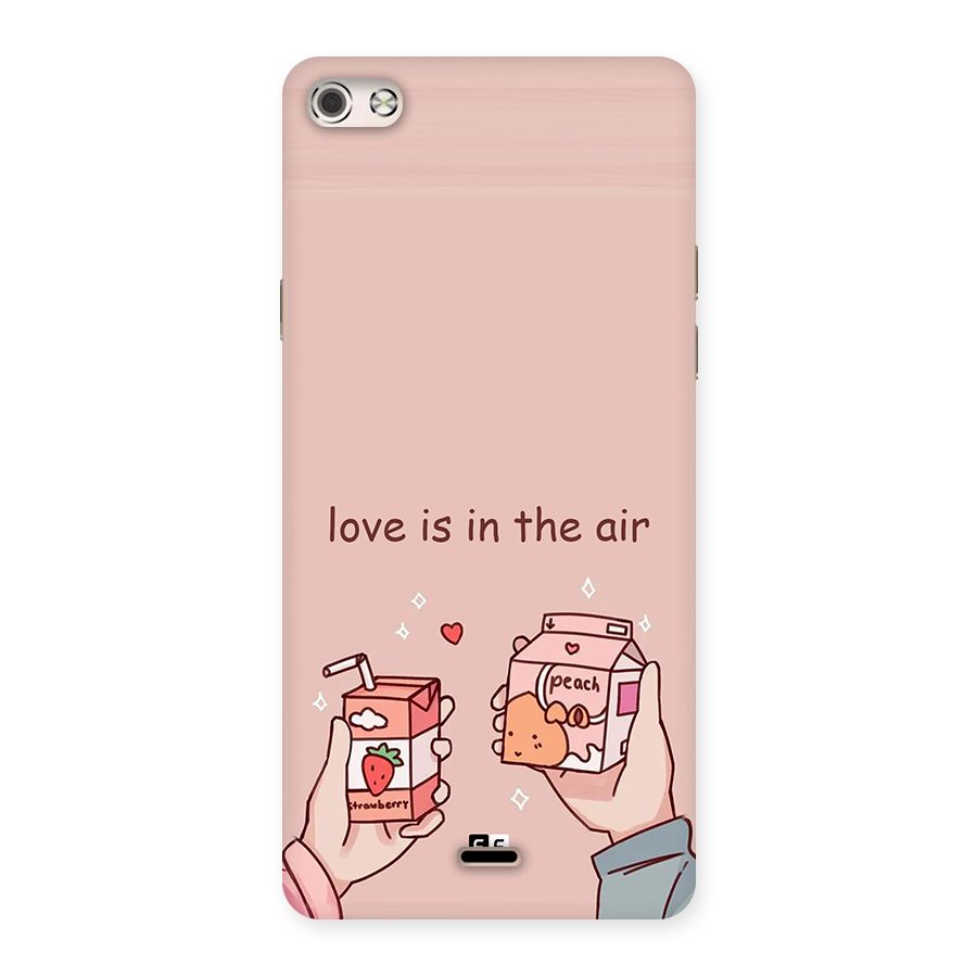 Love In Air Back Case for Canvas Silver 5