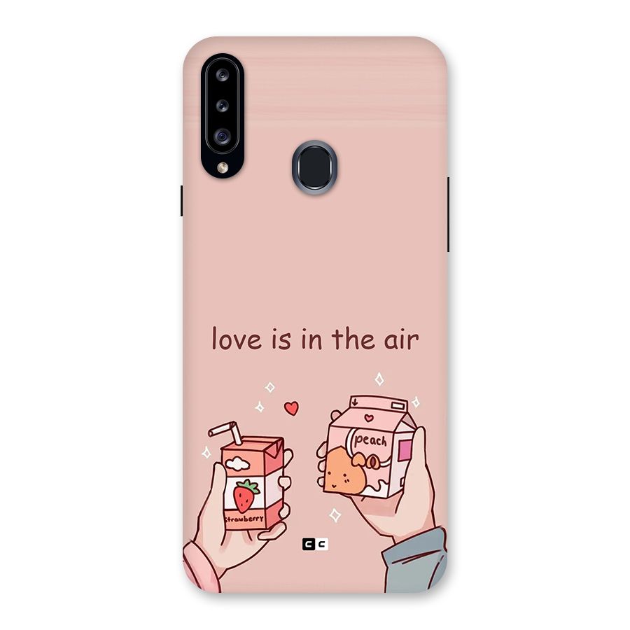 Love In Air Back Case for Galaxy A20s