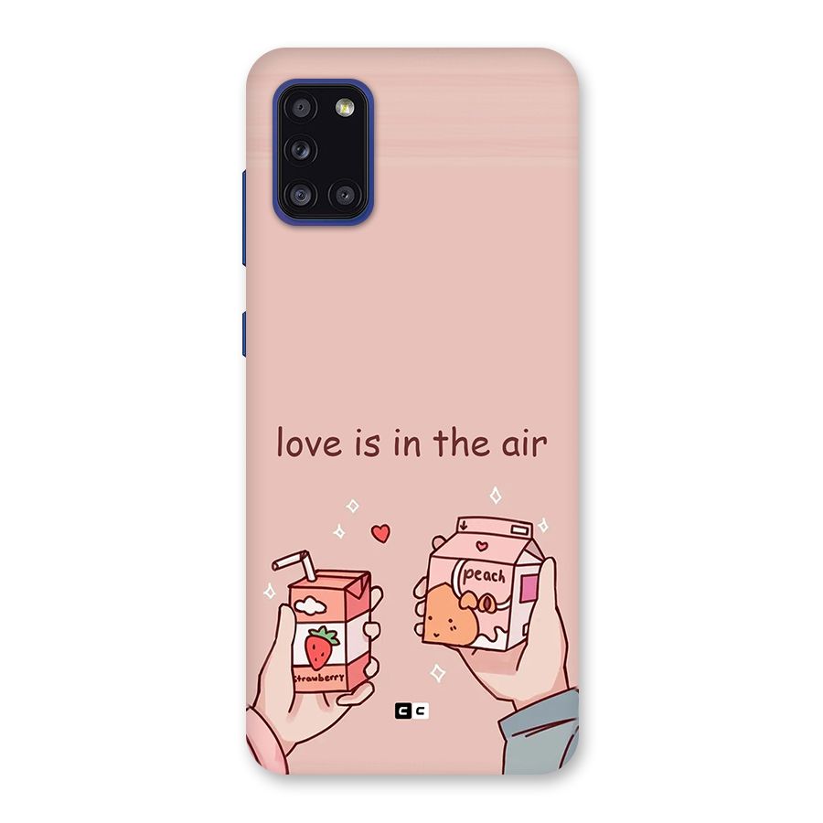 Love In Air Back Case for Galaxy A31