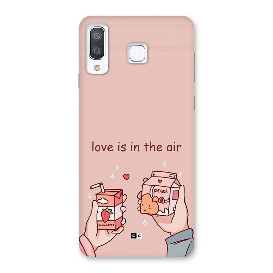 Love In Air Back Case for Galaxy A8 Star