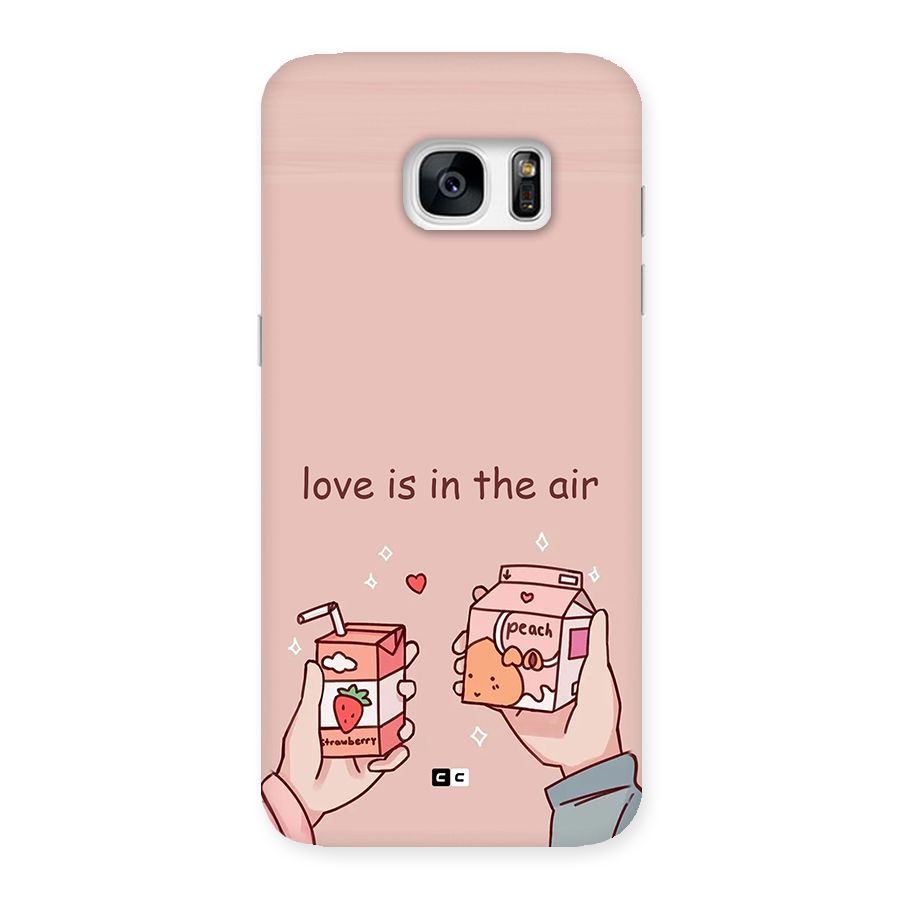 Love In Air Back Case for Galaxy S7 Edge