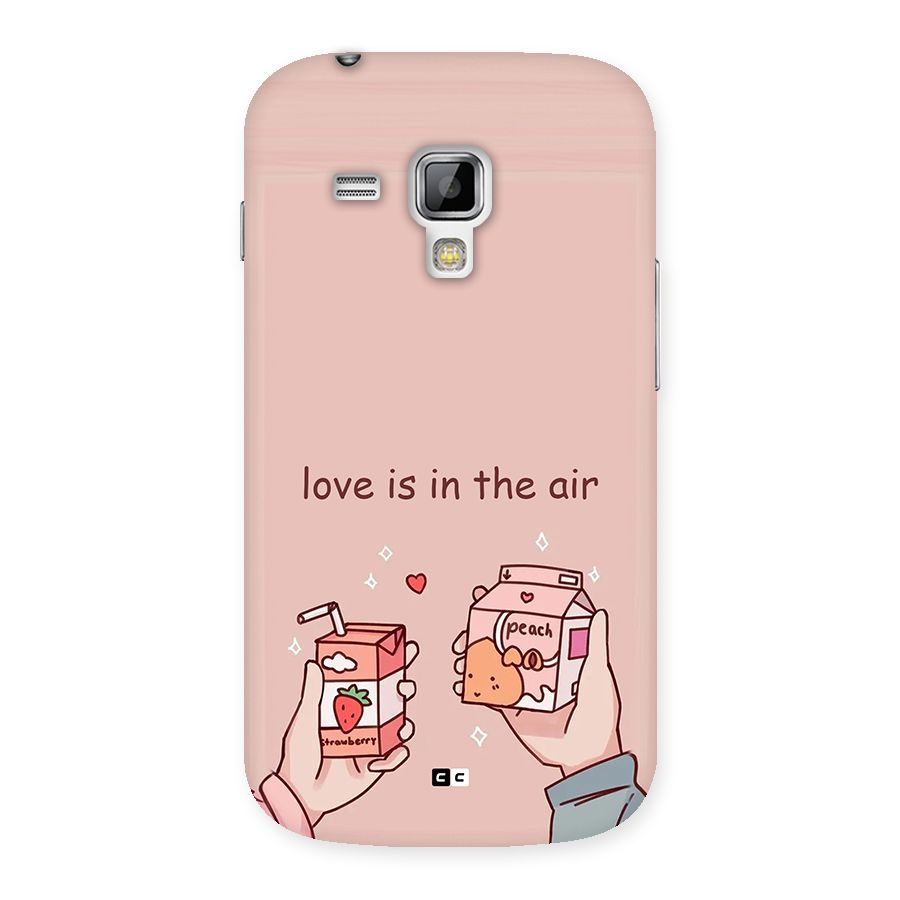 Love In Air Back Case for Galaxy S Duos