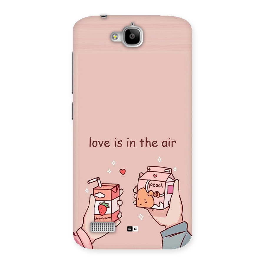 Love In Air Back Case for Honor Holly