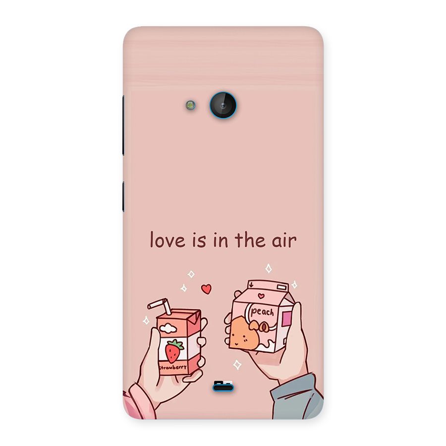 Love In Air Back Case for Lumia 540