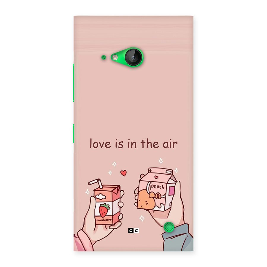 Love In Air Back Case for Lumia 730